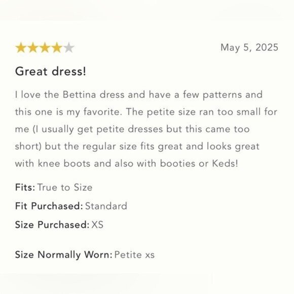 NWT Size XL - The Bettina Shirt Dress by Maeve: Mini Edition (NWT US$ 138) - Picture 16 of 16